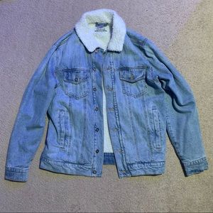 Dravus Fleece Jean Jacket Medium
